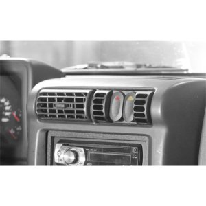 Jeep Wrangler AC Vent Switch Pod - Rugged Ridge - Includes 2 Rocker Switches - Black - `97-`06